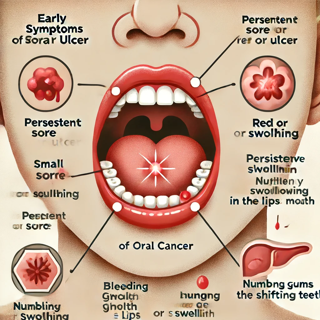 구강암 초기 증상과 생존율: 구강암 초기 증상