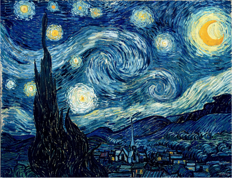 The Starry Night ⓒ 뉴욕 현대미술관(MoMA)