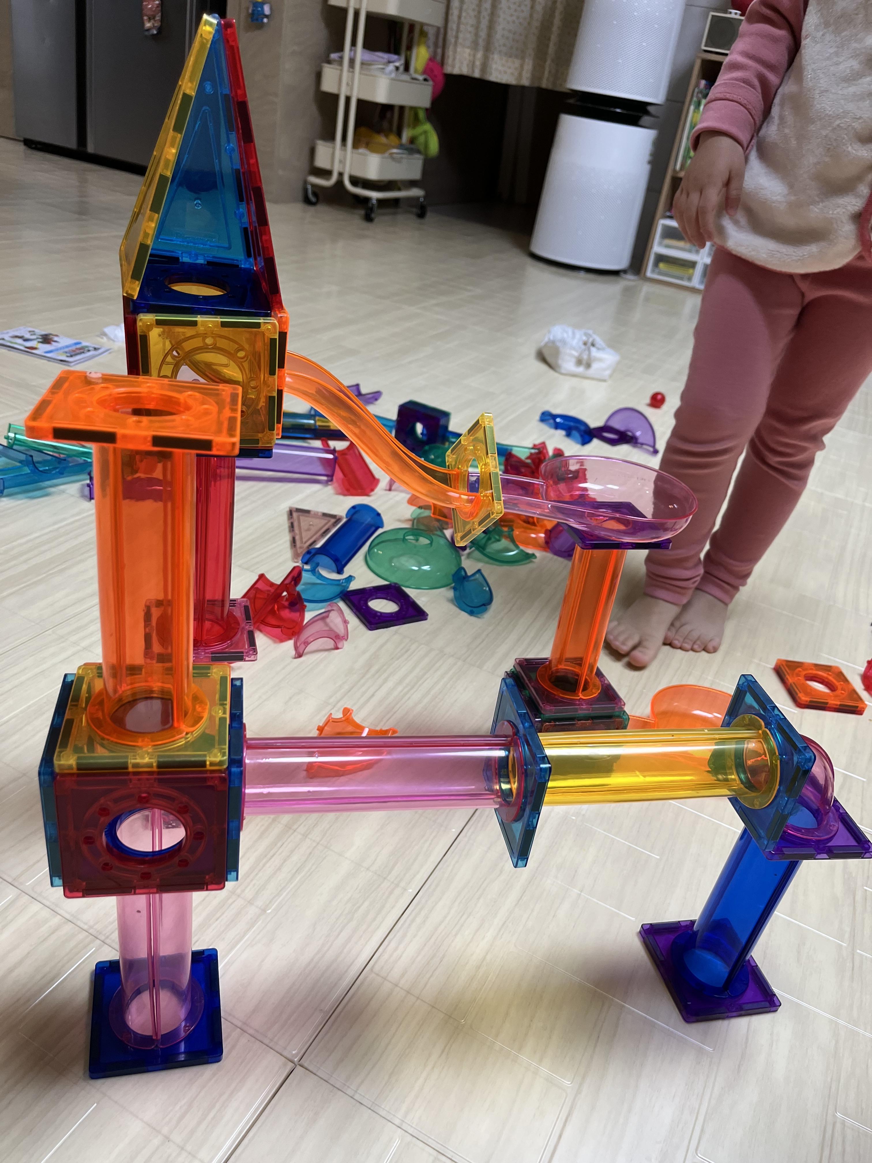  피카소타일 마블런 150 피스(자석블럭) Picasso Marble Run 내돈내산 리뷰