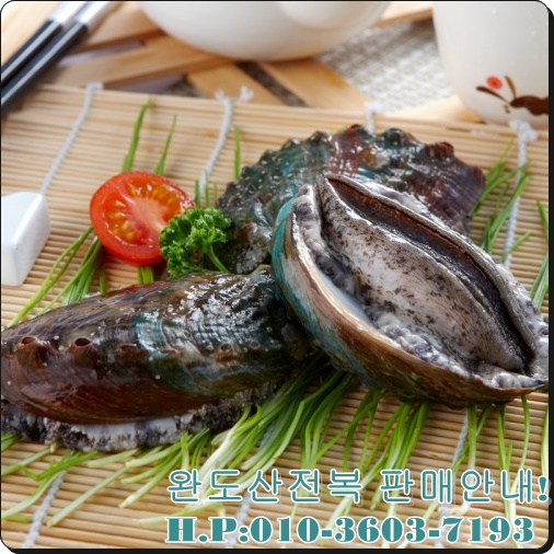 완도산전복산지직송 이미지