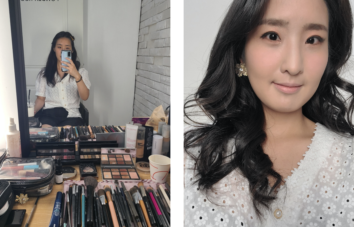  셀프로 웨딩 리허설(스냅)촬영 후기- 1단계 출장 메이크업 대성공