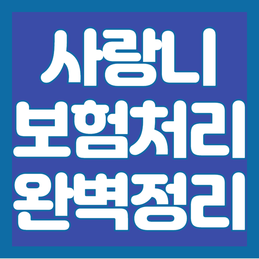 사랑니-보험