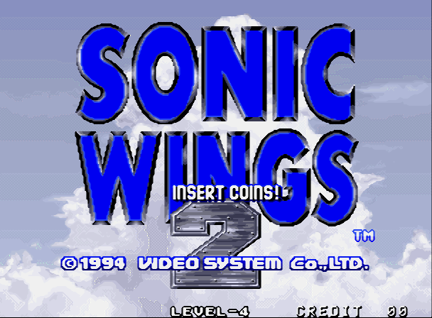  KAWAKS - 소닉 윙즈 2 (Sonic Wings 2) 종스크롤 슈팅 게임 파일 다운