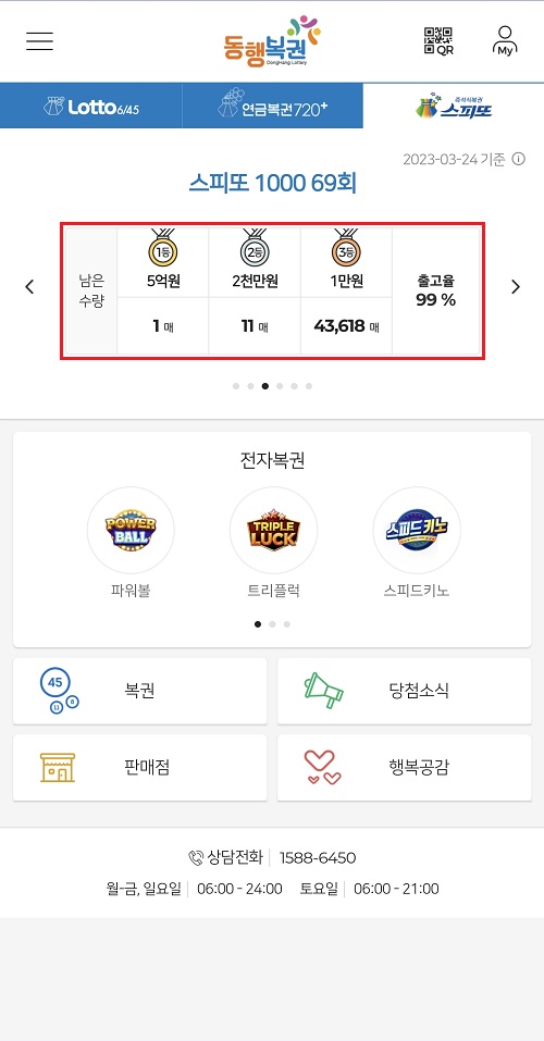 스피또-1000-69회-출고율