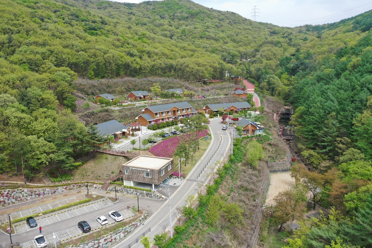 경기도 의왕 바라산 자연휴양림 전체사진