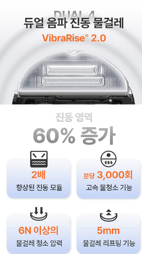 로보락 S8 Pro Ultra 듀얼 음파 진동 물걸레