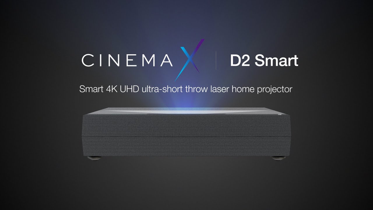 Optoma CinemaX D2 Smart UST レーザー TV プロジェクター レビュー