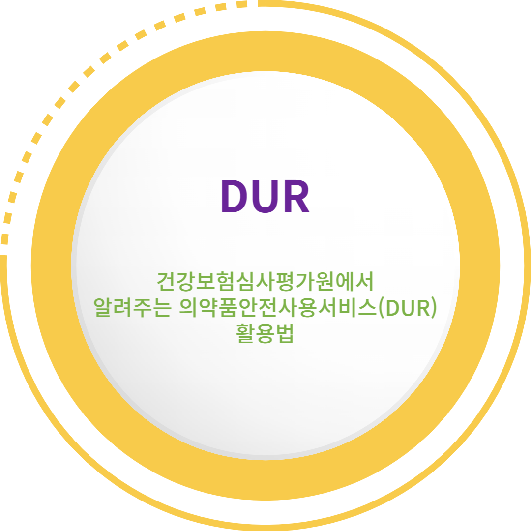 DUR(의약품안전사용서비스)