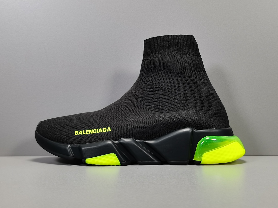  [BALENCIAGA] 발렌시아가 스피드러너 블랙 네온 607544 W05GJ 1048