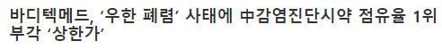 바디텍메드 감염시약이슈
