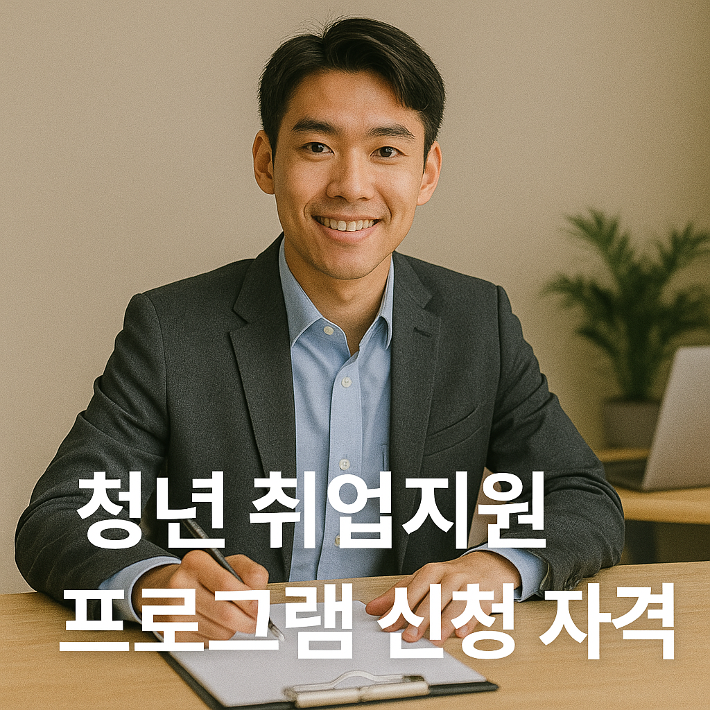 청년 취업지원 프로그램 신청 자격 이미지