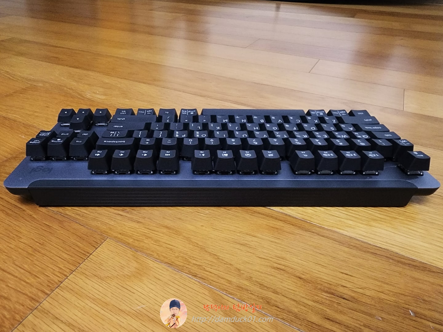 logitech SIGNATURE K855 상단 구조