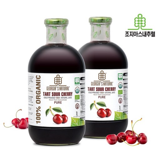 조지아스내추럴 유기농타트체리 1&#44;000ml 가격비교