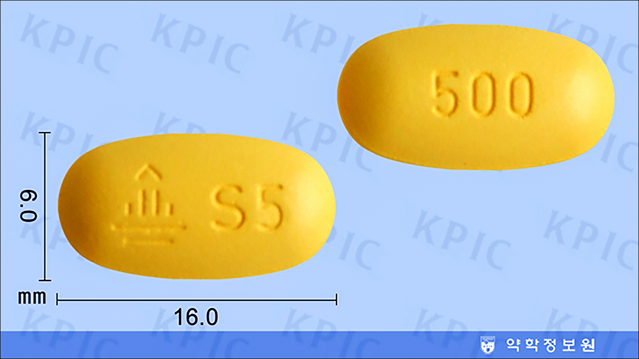 자디앙듀오정5/500mg