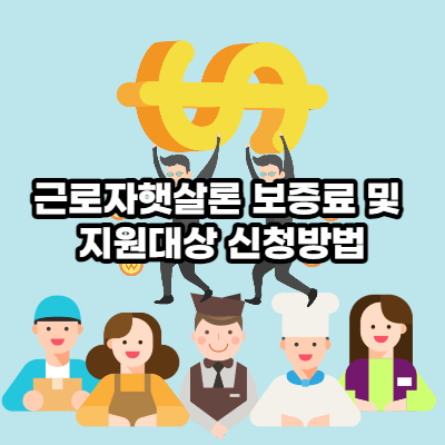  근로자햇살론 보증료 및 지원대상 신청방법
