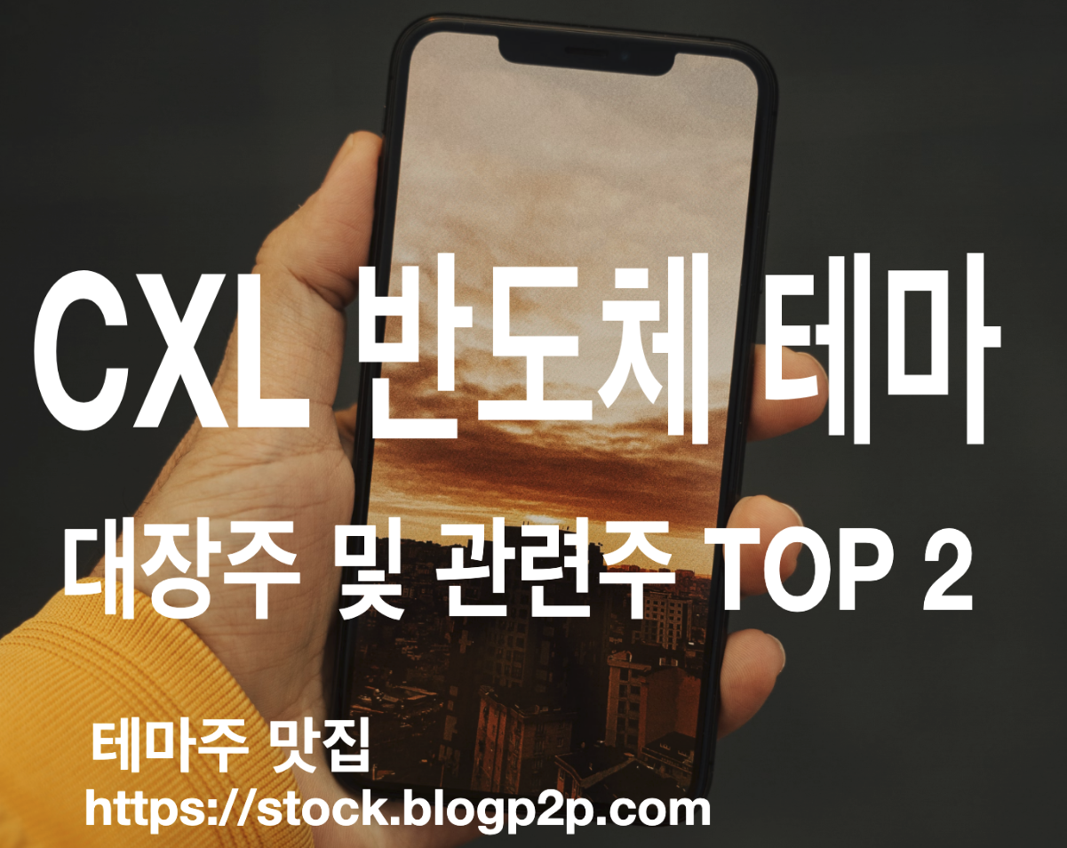 엑시콘 네오셈 CXL 반도체 대장주 TOP2종목