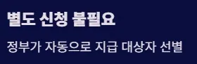 2025 전국민 민생지원금 1차지급 지급방식 및 사용처 - 별도 신청 불필요