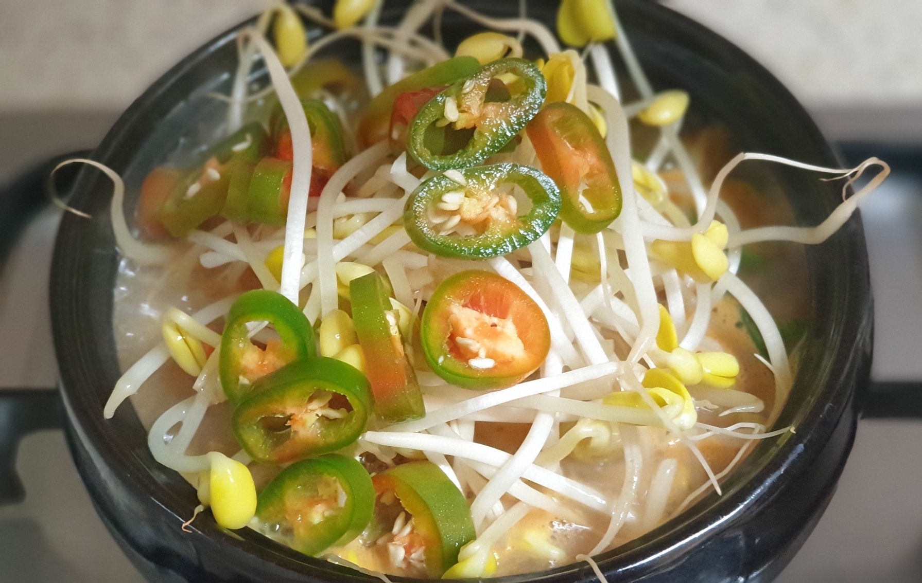  된장뷔폐» 콩나물 된장찌개 7분 요리