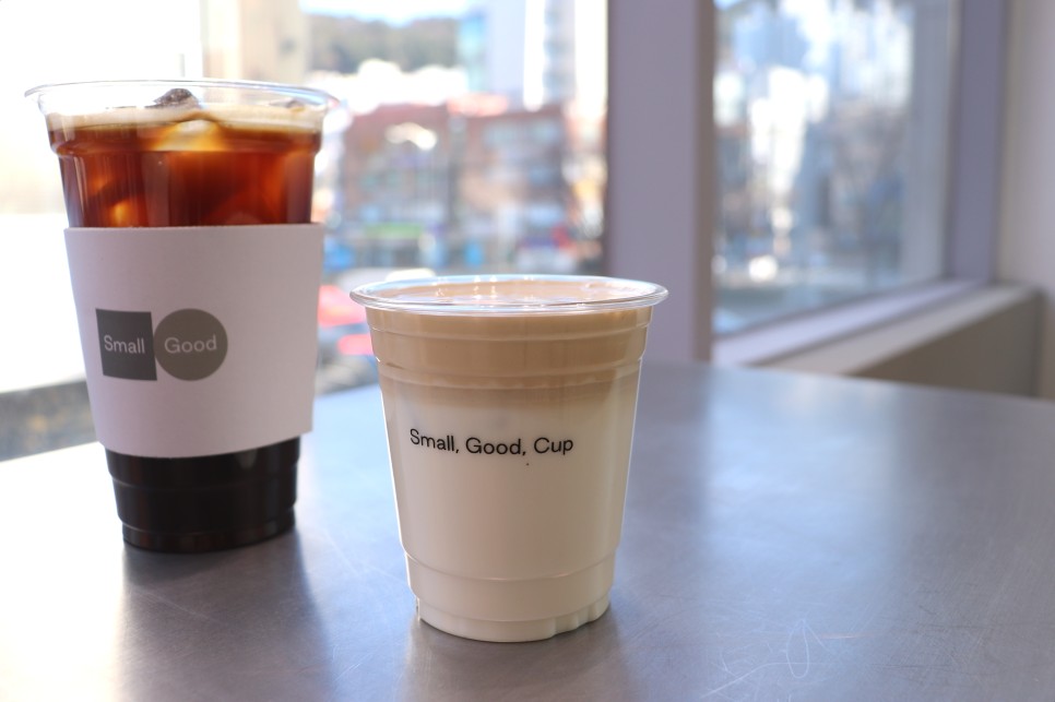 커피숍 스몰굿커피 동의대점 너티밀크가 맛있던 부산 4