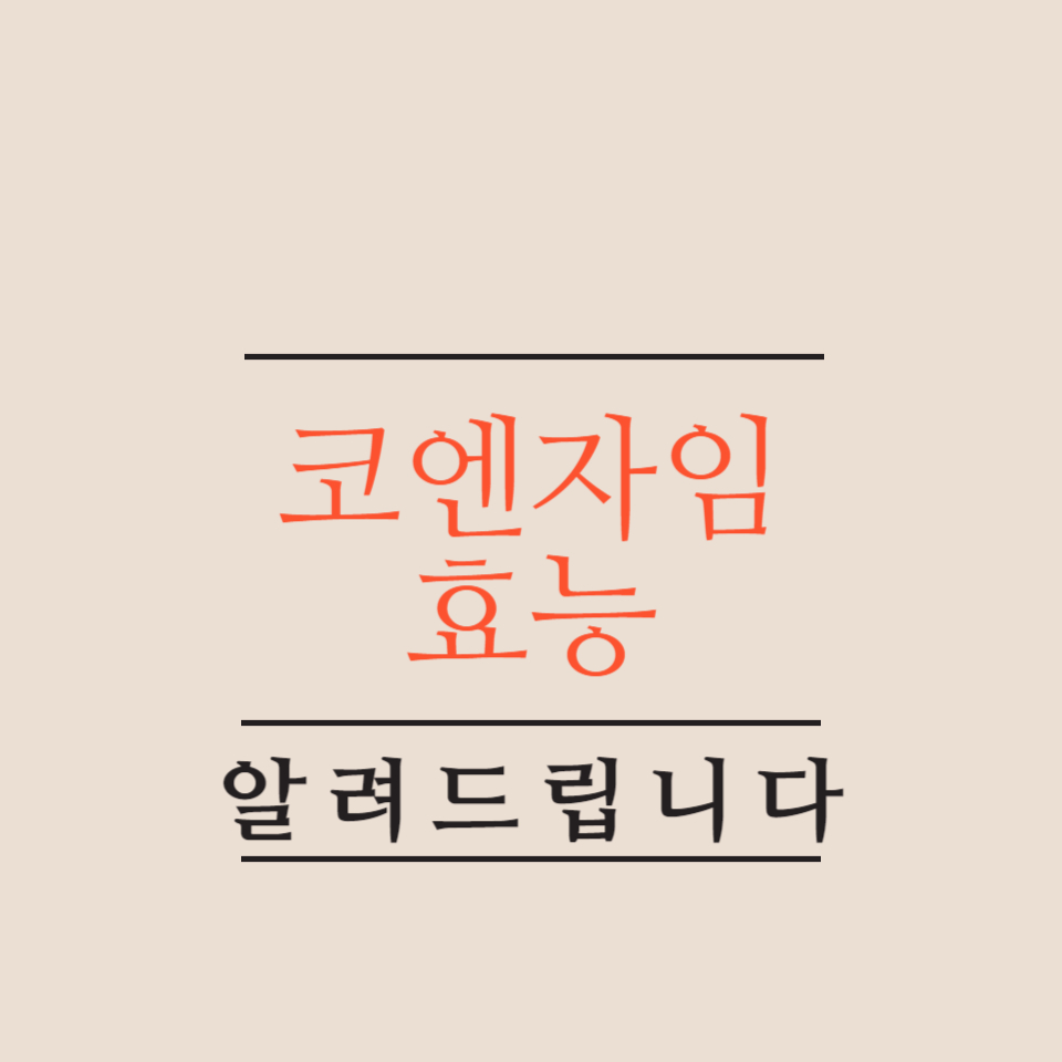 코엔자임-큐텐-효능