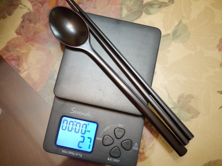 옻피움 주합칠 수공예품 옻칠 나무수저세트 고급스러운 6