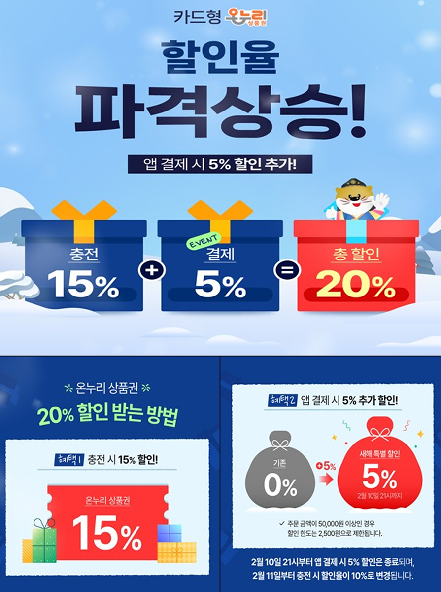 대구로, 충전식 카드형 온누리상품권 결제 기능 탑재