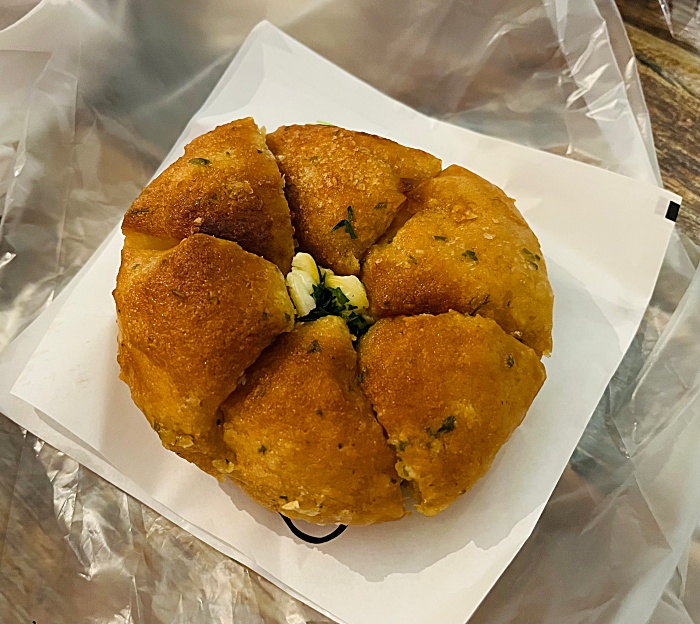 육쪽마늘빵