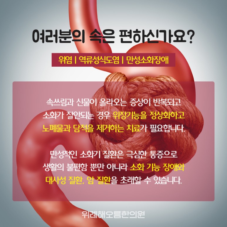 역류성 식도염 자연치료 방법 송파 역류성 식도염 7