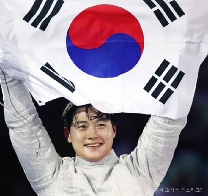 펜싱 오상욱 금메달