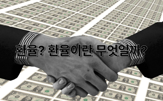  환율? 환율이란 무엇일까?