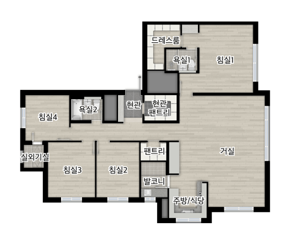 e편한세상 동탄 파크아너스 115B