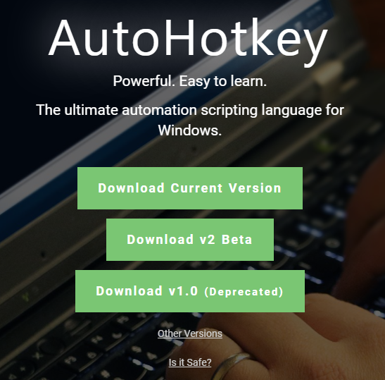 [오토핫키 AutoHotKey] 설치 & Script 파일 만들기