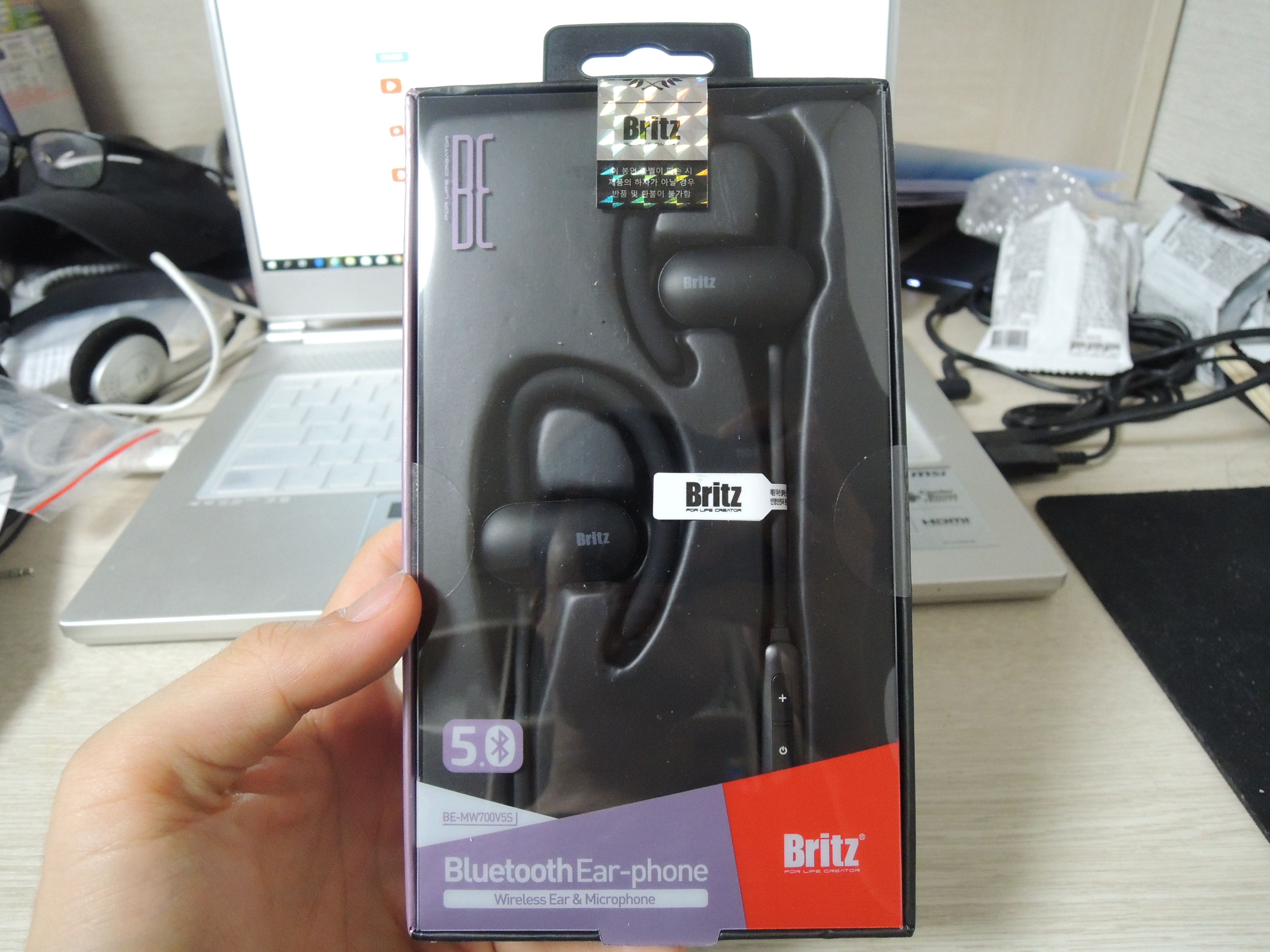  Britz 블루투스 이어폰 구매 후 언박싱(unboxing)