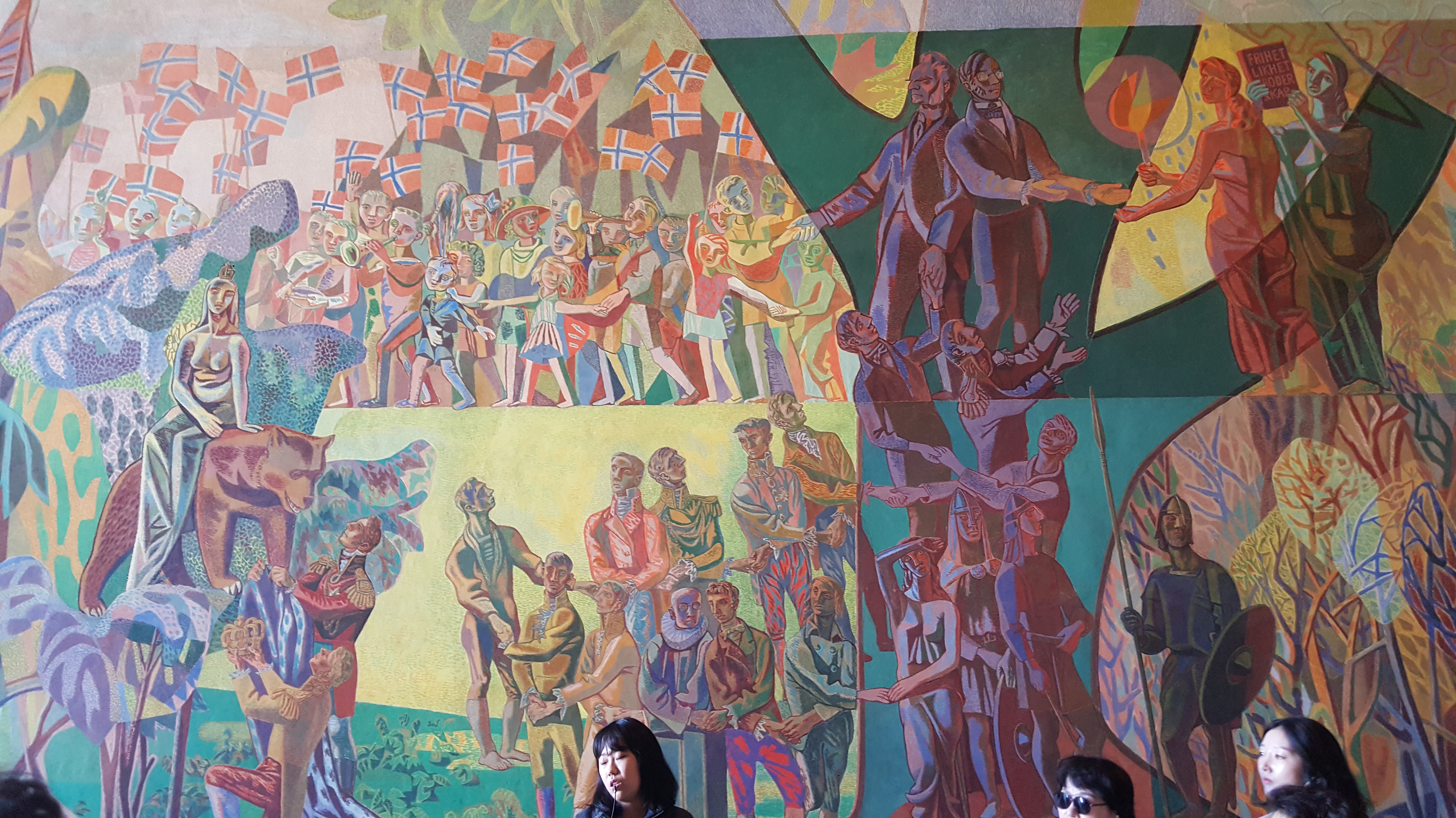 오슬로 시청 미술품- 만난 노르웨이의 예술과 평화, 그리고 문화의 품격