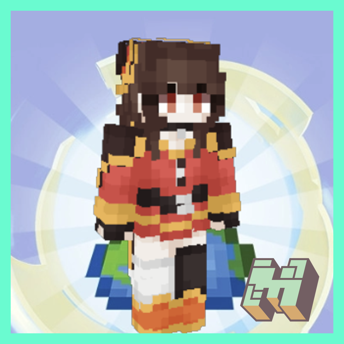  마인크래프트 메구밍 스킨 Megumin