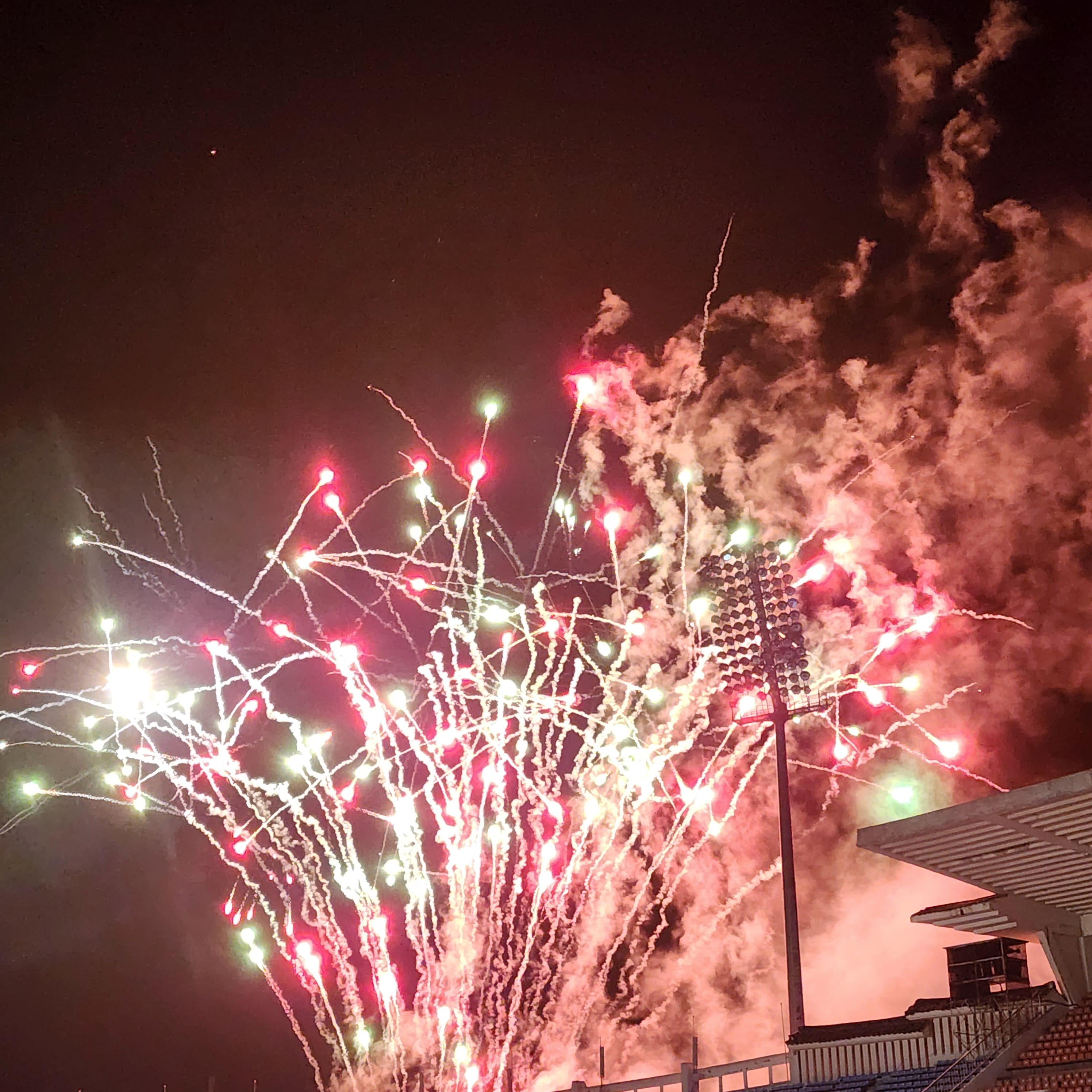 전주가맥축제 개막식 불꽃놀이