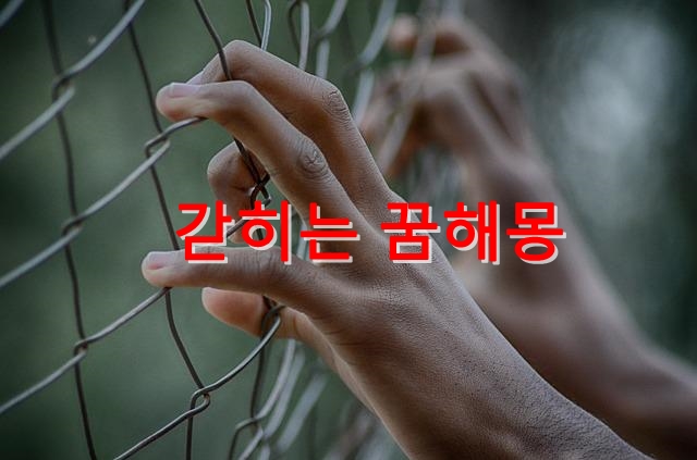  갇히는 꿈의 장면, 장소, 인물별 암시의 꿈해몽