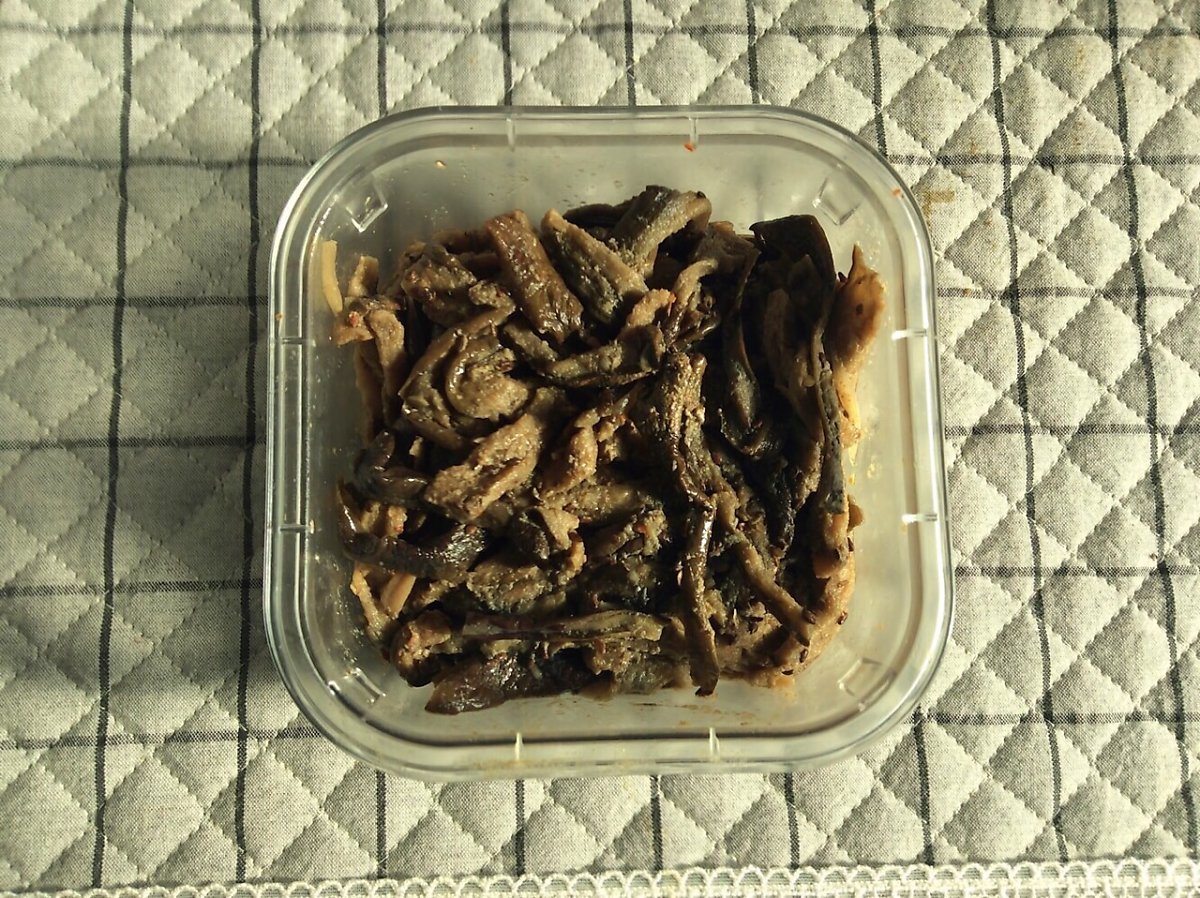  졸깃한 소고기를 씹는 맛, 가지볶음(Stir-fried Eggplant)
