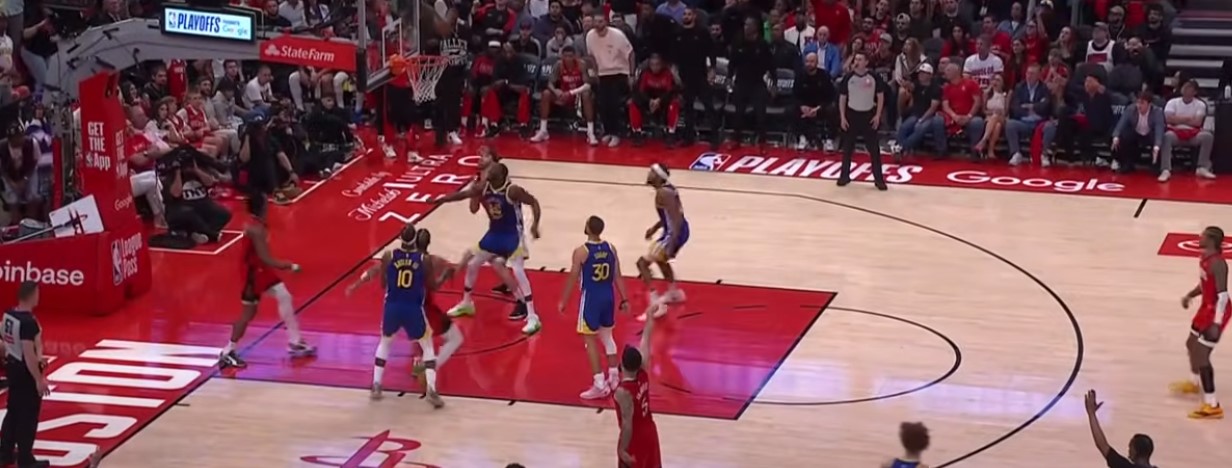 NBA 플레이오프 1차전 골든스테이트 vs 휴스톤 로케츠