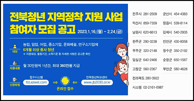 2023 전북형 청년수당