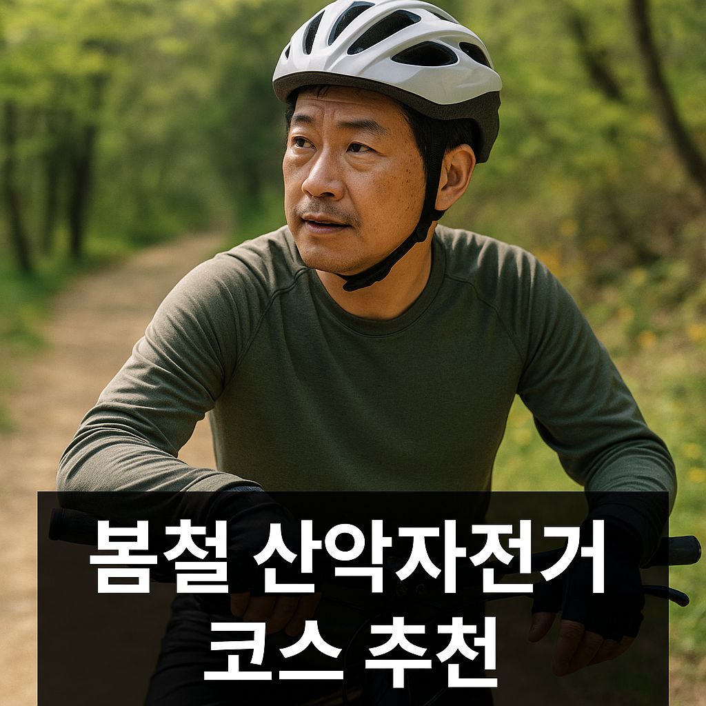봄철 산악자전거 코스 추천 이미지
