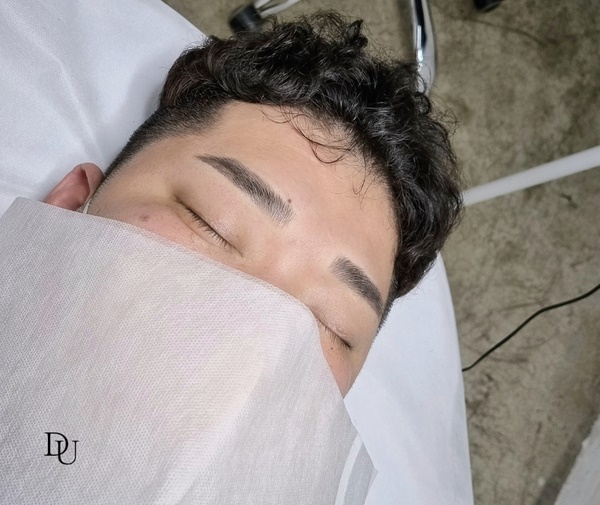  광주남자눈썹문신 첫 자연눈썹 성공후기!