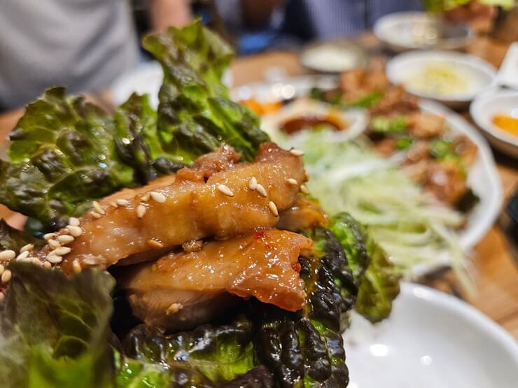 부산명지 맛집 &#39;행복가 닭보쌈&#39;
닭보쌈