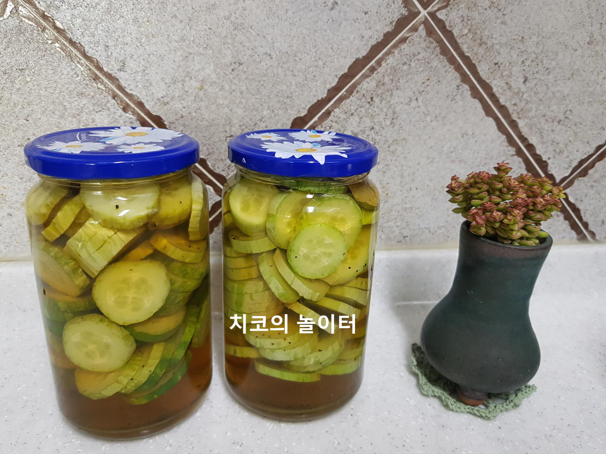  피클 스파클링없이 오이피클 만들기 성공