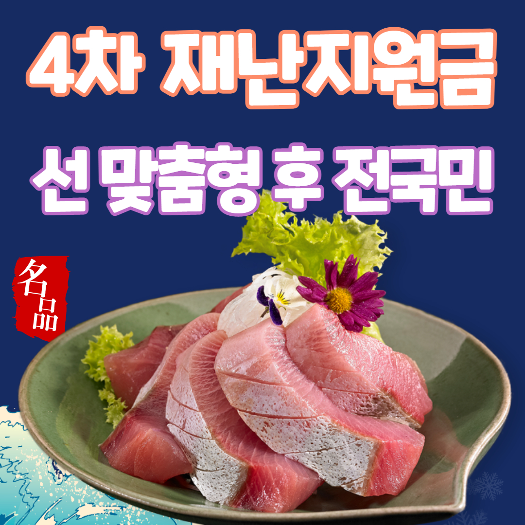  4차 재난지원금 대상 전국민