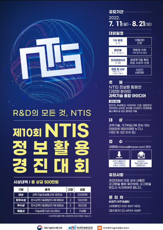  국가과학기술지식정보서비스(NTIS), 참여와 소통 확대로 국민 삶 속에 스며든다
