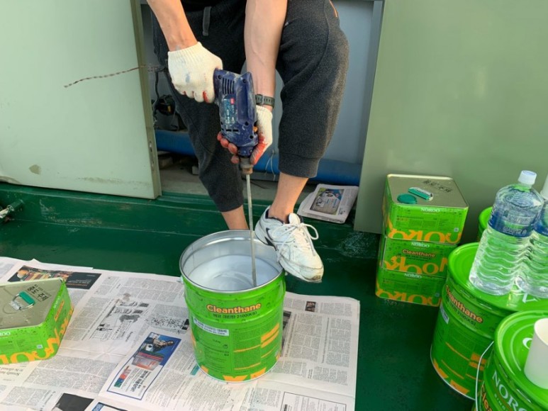 우레탄 방수 시공방법 옥상 방수 공사 셀프시공 16