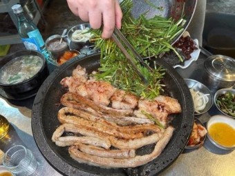 한우곱창 구이 전골