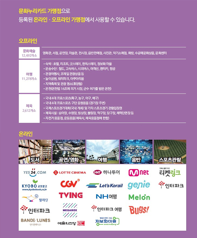 문화누리카드 사용처 확인 18