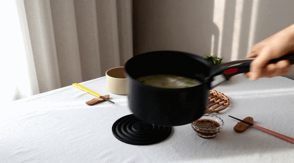 식탁 위 플레이팅까지 완벽! 테팔매직핸즈 인덕션 후라이팬세트 16